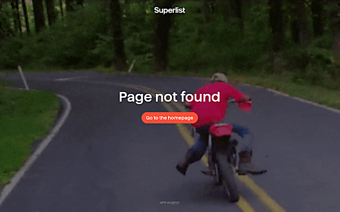 Superlist 404