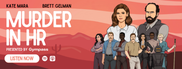 Murder in HR promo image shows a cast of A-list voice talent (including Kate Mara and Brett Gelman.