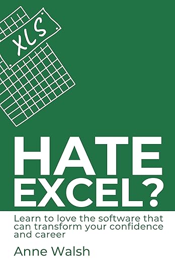 Hate Excel?: Learn To Love the Software That Can Transform Your Confidence and Career by Anne Walsh.