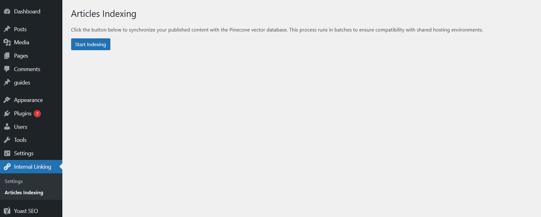 Plugin Settings Page (Image from author, December 2025)